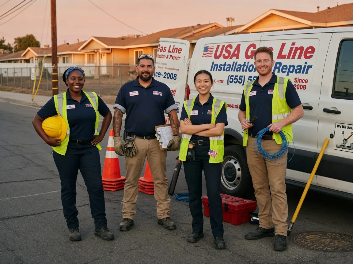 Gas Line Installation company in Monument, KS